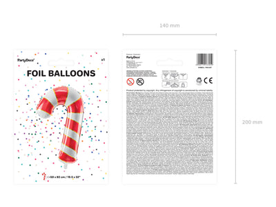 Balon Folie Figurina Acadea Ciubuc Rosu 50x82cm