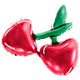 Foil Balloon Red Cherries Figurine 88x73cm Party Deco