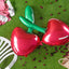 Foil Balloon Red Cherries Figurine 88x73cm Party Deco