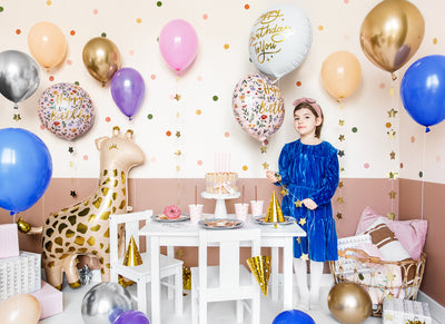 Foil Balloon Giraffe Figure 100x120cm FB70