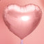 Foil Balloon Heart Rose-Gold 45cm PDC1045