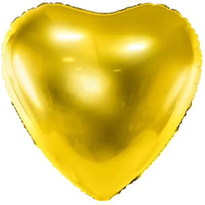 Foil Balloon Gold Heart 45cm PDC1055