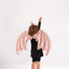 Balon folie figurina aripi roz de liliac 85x50cm