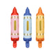Set 3 Crayola Foil Balloons 7x30cm