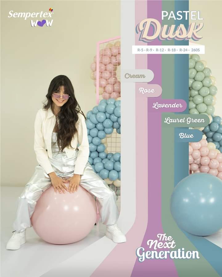Baloane latex Pastel Dusk Lavender 30cm