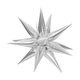Silver Magical Star Foil Balloon 66cm