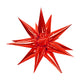 Red Magic Star Foil Balloon 66cm