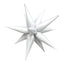 66cm White Magic Star Foil Balloon