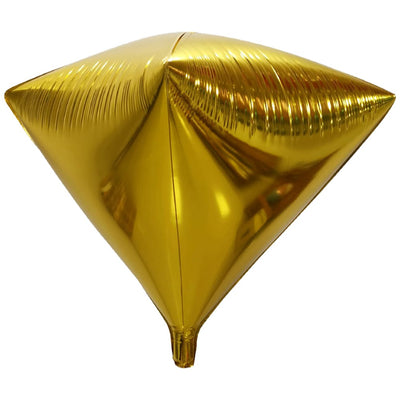 Balon Folie Figurina Diamant Gold 60cm