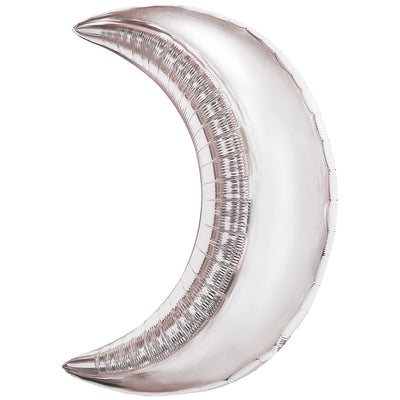 Balon Folie Figurina Semiluna Argintie 70cm