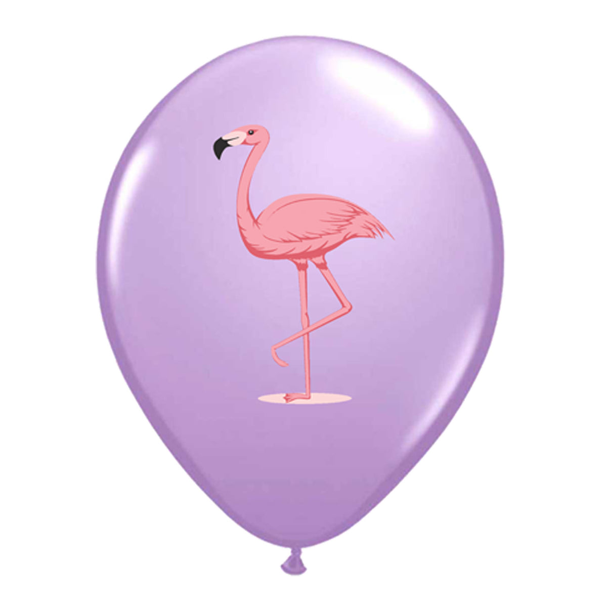 SET 12 Baloane Latex 30cm Asortate Print Color Flamingo BLS20224