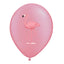 SET 12 Baloane Latex 30cm Asortate Print Color Flamingo BLS20224