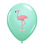 SET 12 Baloane Latex 30cm Asortate Print Color Flamingo BLS20224
