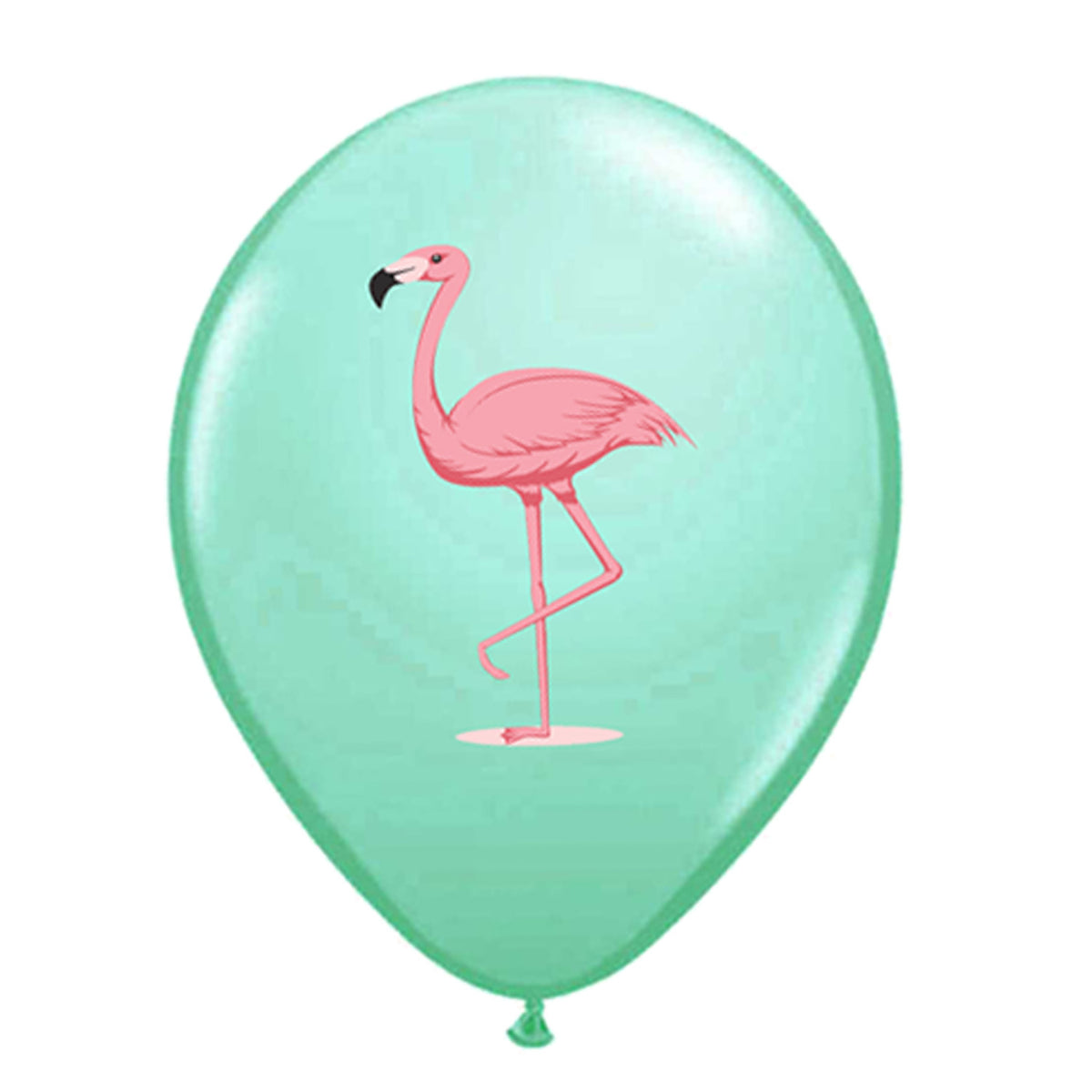 SET 12 Baloane Latex 30cm Asortate Print Color Flamingo BLS20224
