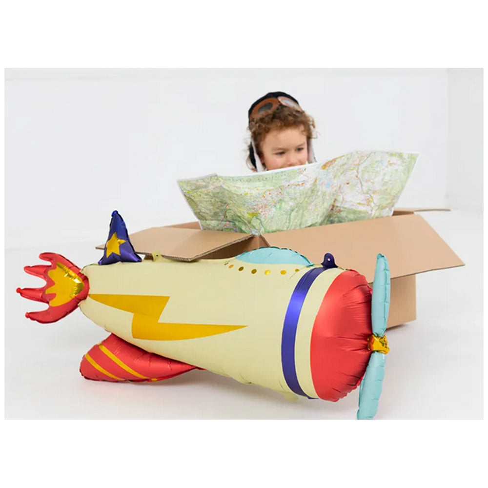 Balon Folie Figurina Avion 91x39cm