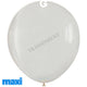 Baloane latex 33cm Transparente G120.000