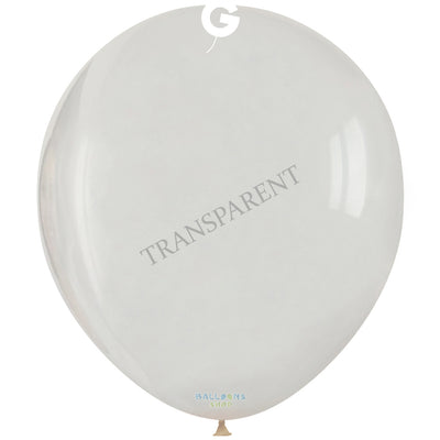 Baloane Latex 30cm Transparent Standard G110.00