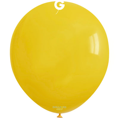 Baloane Latex 30cm Galben Inchis Standard G110.03