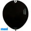 Standard Black 33cm Latex Balloons G120.014