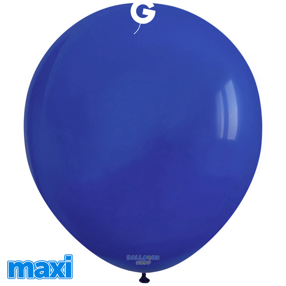 33cm Standard Navy Blue Latex Balloons G120.046