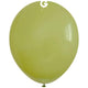 Baloane Latex 33cm Natural Green Olive G120.098