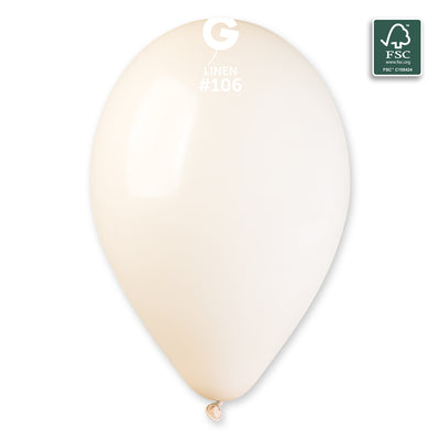 Baloane latex 33cm Standard Linen G120.106