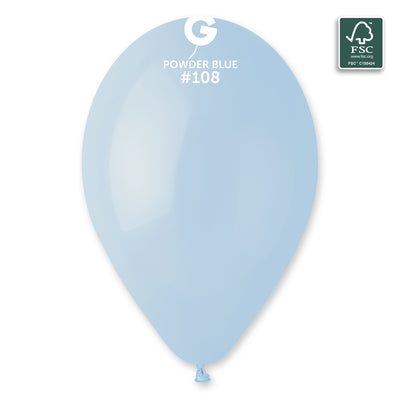 Baloane latex 33cm Standard Powder Blue G120.108