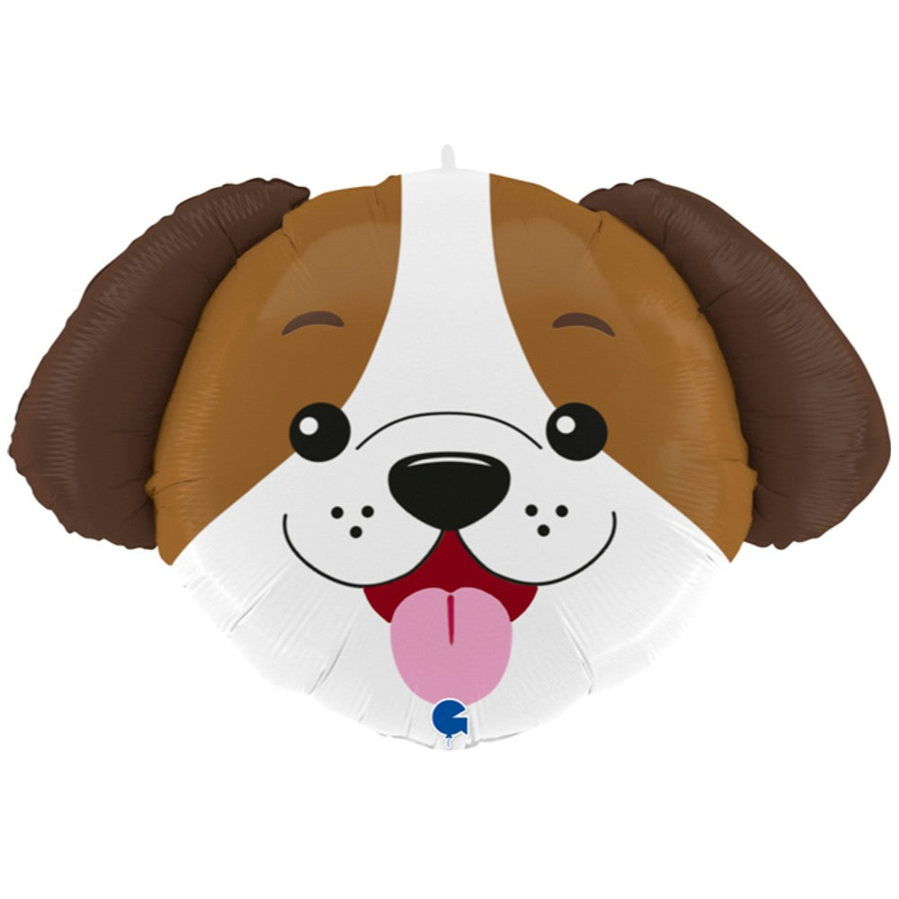 Grabo 64 cm Dog Head Foil Balloon Figurine