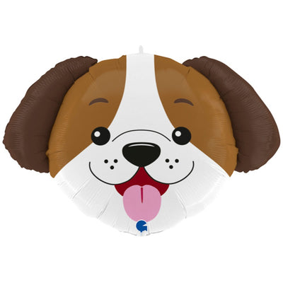 Grabo 64 cm Dog Head Foil Balloon Figurine