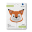 Foil Balloon Fox Head Figure 76 cm Grabo