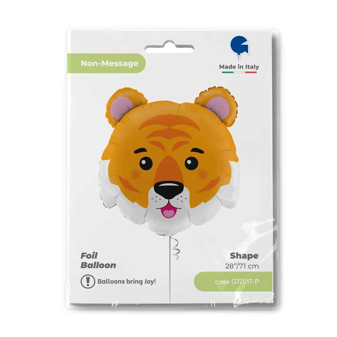 Balon Folie Figurina Cap Tigru 71 cm Grabo