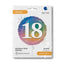 Foil Balloon Round 18 Rainbow 46 cm Grabo