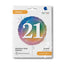 Balon Folie Rotund 21 Rainbow 46 cm Grabo