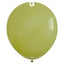 Latex Balloons 26 cm Natural Green Olive G90.98