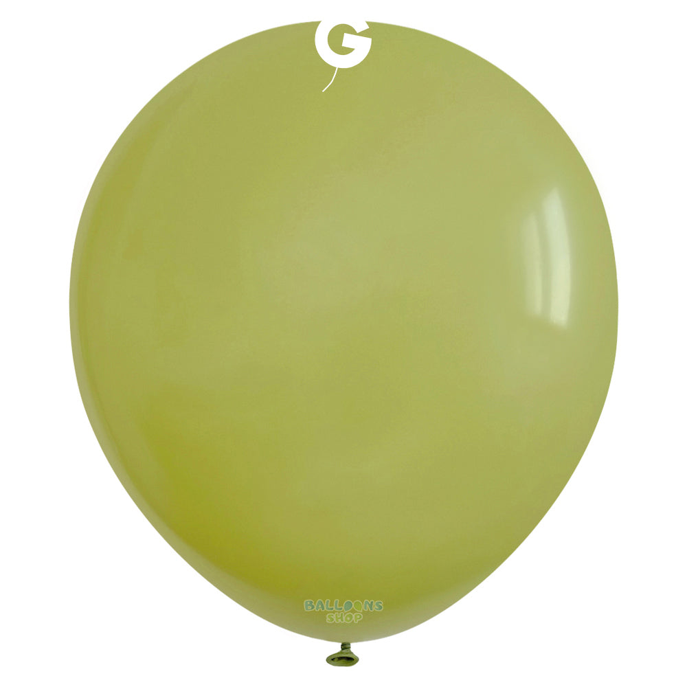 Latex Balloons 26 cm Natural Green Olive G90.98