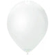 Baloane Latex 30cm Alb Metalic GM110.29