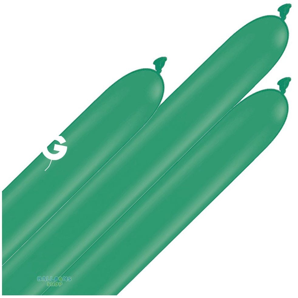 Modelling Latex Balloons 8/152cm Standard Dark Green D6.Q360.13