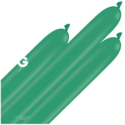 Baloane Latex Modelaj 8/152cm Standard Verde Inchis D6.Q360.13