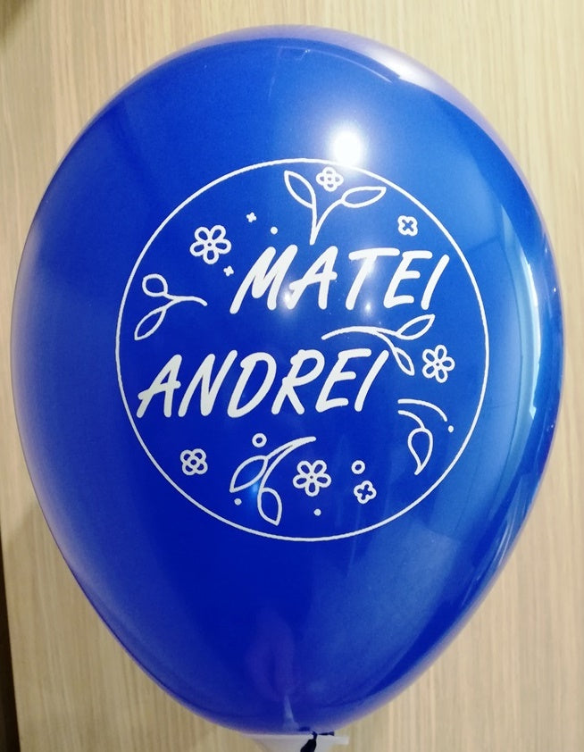 Personalized baptism balloons -BM46