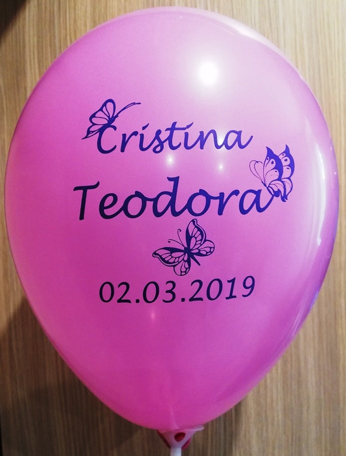 Christening personalized balloons -BM48
