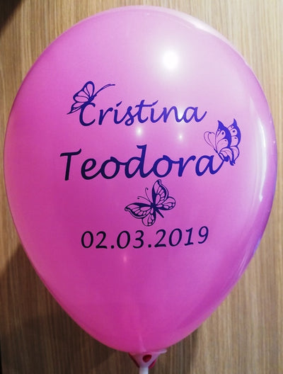 Christening personalized balloons -BM48