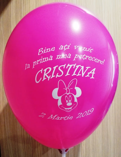 Personalized balloons for baptism -BM50