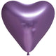 Balon Latex Inima Mirror 30cm Mov RF12CH.34