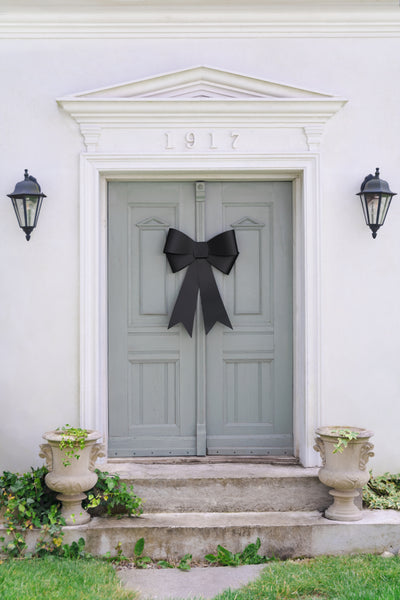 DIY Black Bow Decoration 55x71cm