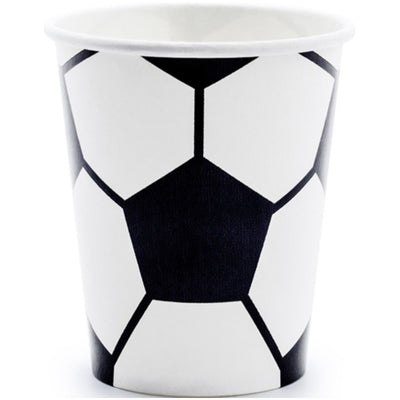 Set 6 Pahare Petrecere Fotbal 220ml KPP72-EU2