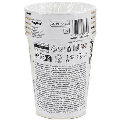 Set 6 Pahare Petrecere Jocuri Video 220ml