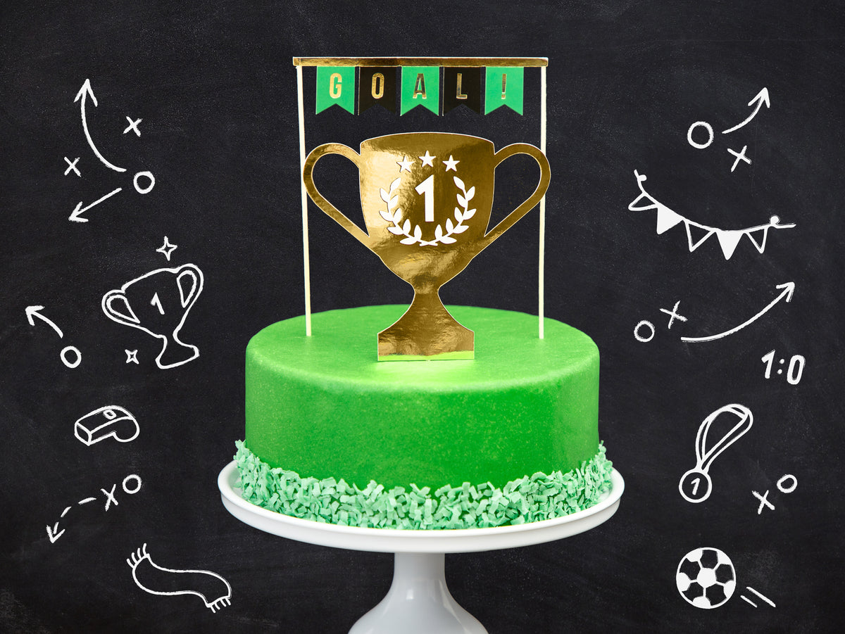 Mix Decoratiuni pentru Tort Fotbal 15.5-20cm