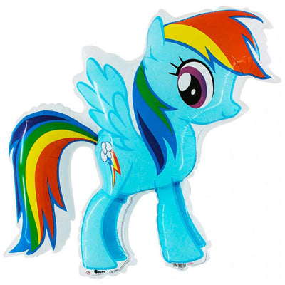 Foil Balloon Figurine Rainbow Dash My Little Pony 84cm Grabo