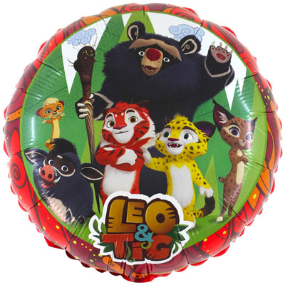 Foil Balloon Leo & Tig 46cm Grabo