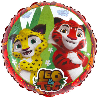 Foil Balloon Leo & Tig 46cm Grabo